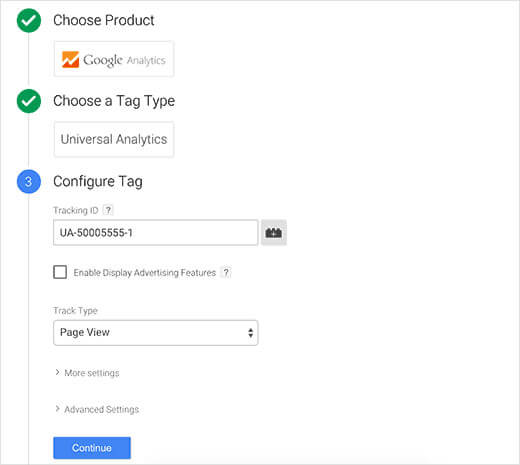 step memasang google tag manager di wp - step 7