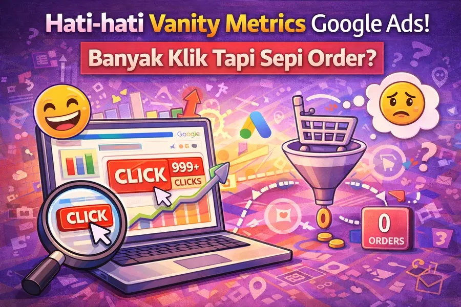 6. Hati-hati Vanity Metrics Google Ads